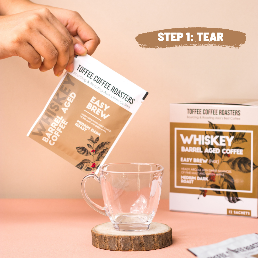Easy Brew (Hot Brew) - Whiskey Barrel Aged Coffee view 2