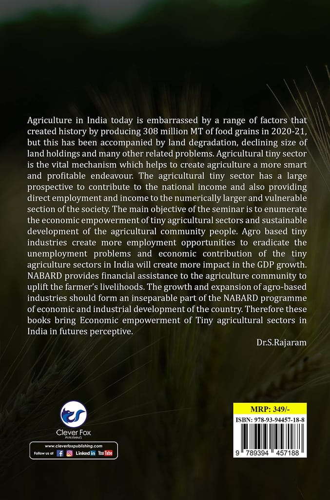 Economic Empowerment of Tiny Agricultural Sectors in India: Tiny Agricultural Sector [Paperback] Dr S Rajaram view 2