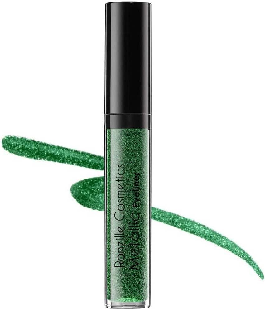 Ronzille - Bronze Glitter Eye Liner Liquid ( Pack of 1 ) view 2