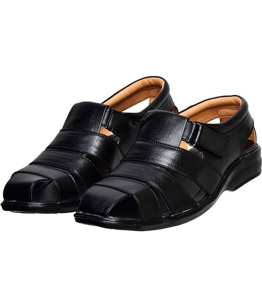 Dream Makers - Black Men's Sandals view 2