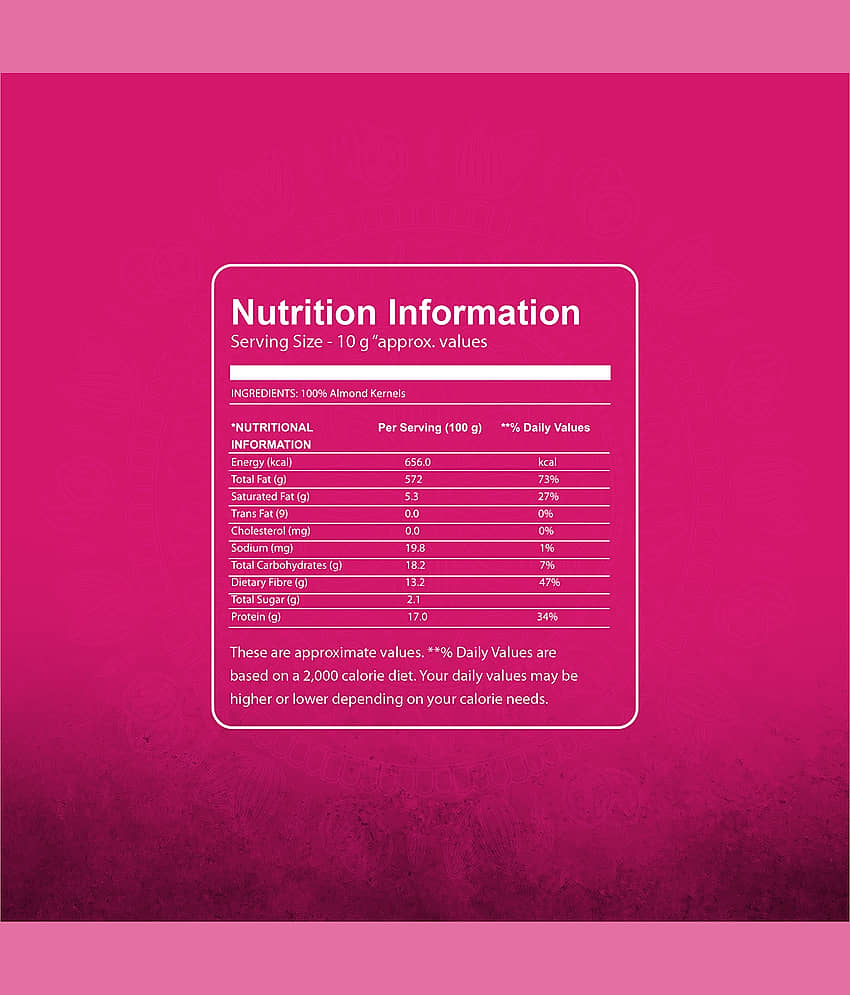 Manpras Premium Almond 100Gm. (Pack of 1) view 2