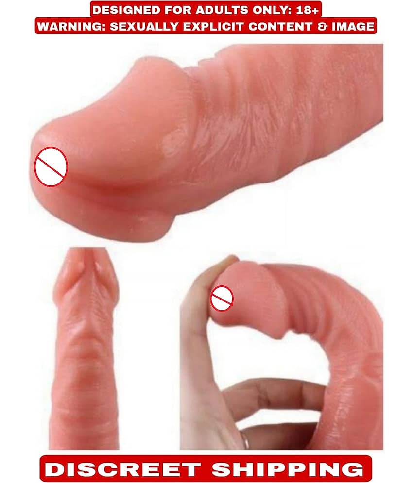 9" Long & Soft Sexy Real Felling SKIN Colored Vibrating Dildo For Sexy Girls Vagina - By KAMAHOUSE