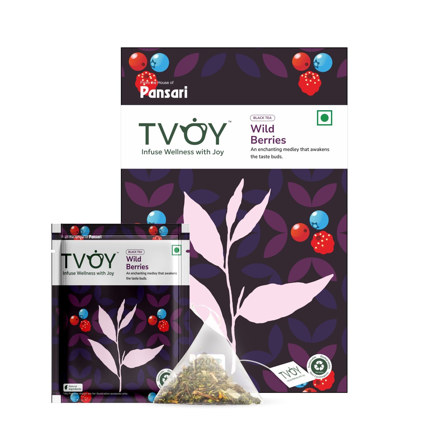 Tvoy Wild Berries 1.2g X 20