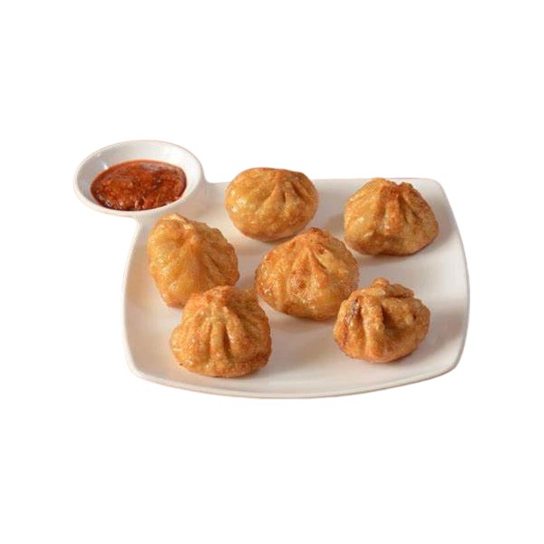 Fries Mushroom Momo - 8 Pcs