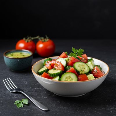 Cucumber - Tomato Salad