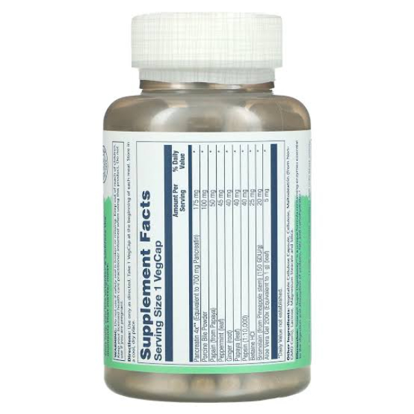 Solaray Super Digestaway 90 Capsules view 2