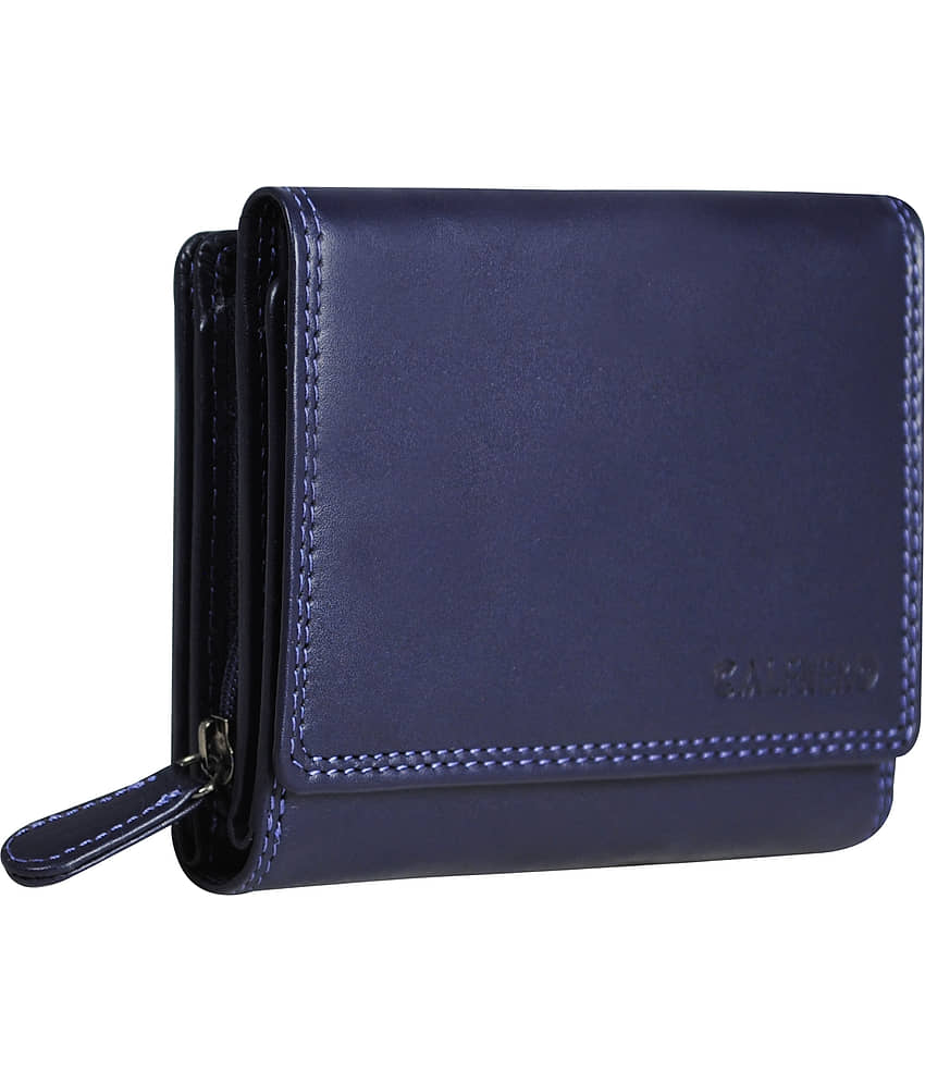 Calfnero Purple Wallet view 2