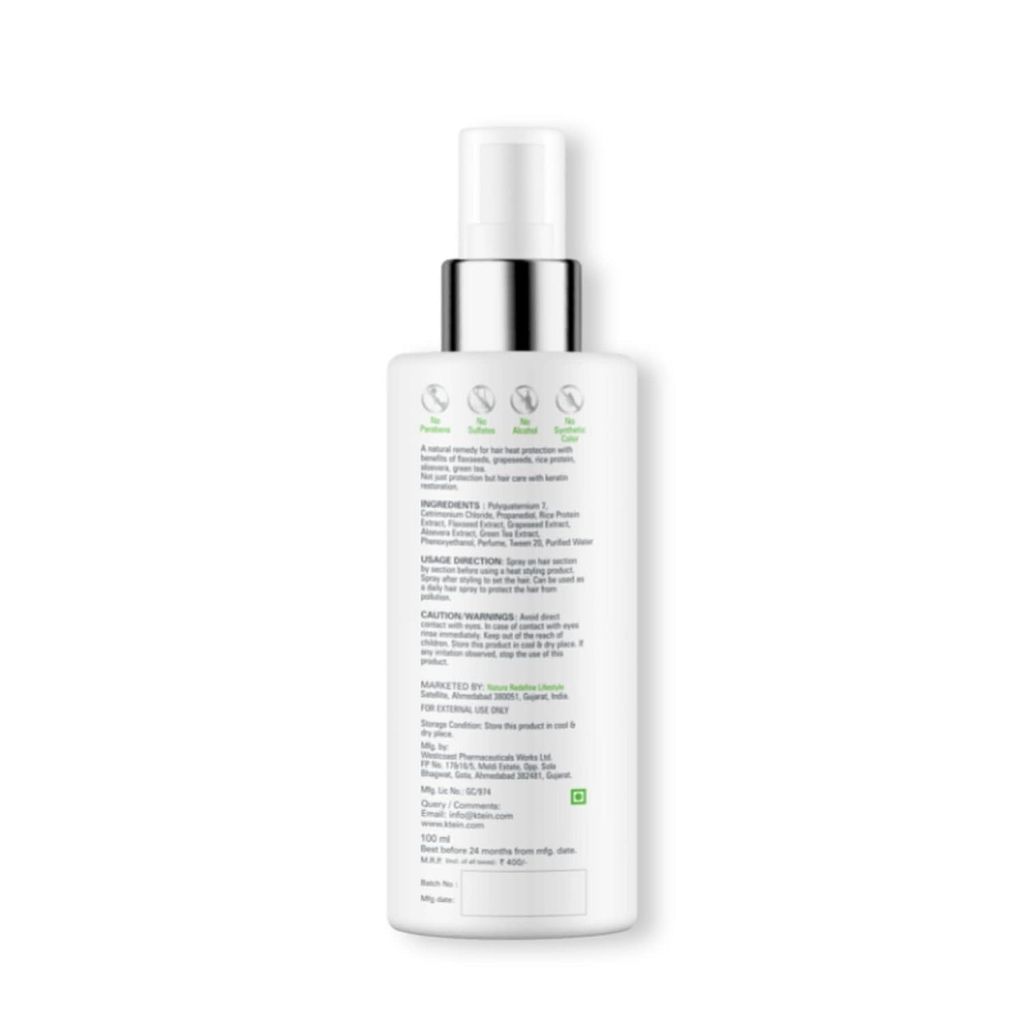 Ktein Natural Hair Heat Protection Spray 100ml view 2