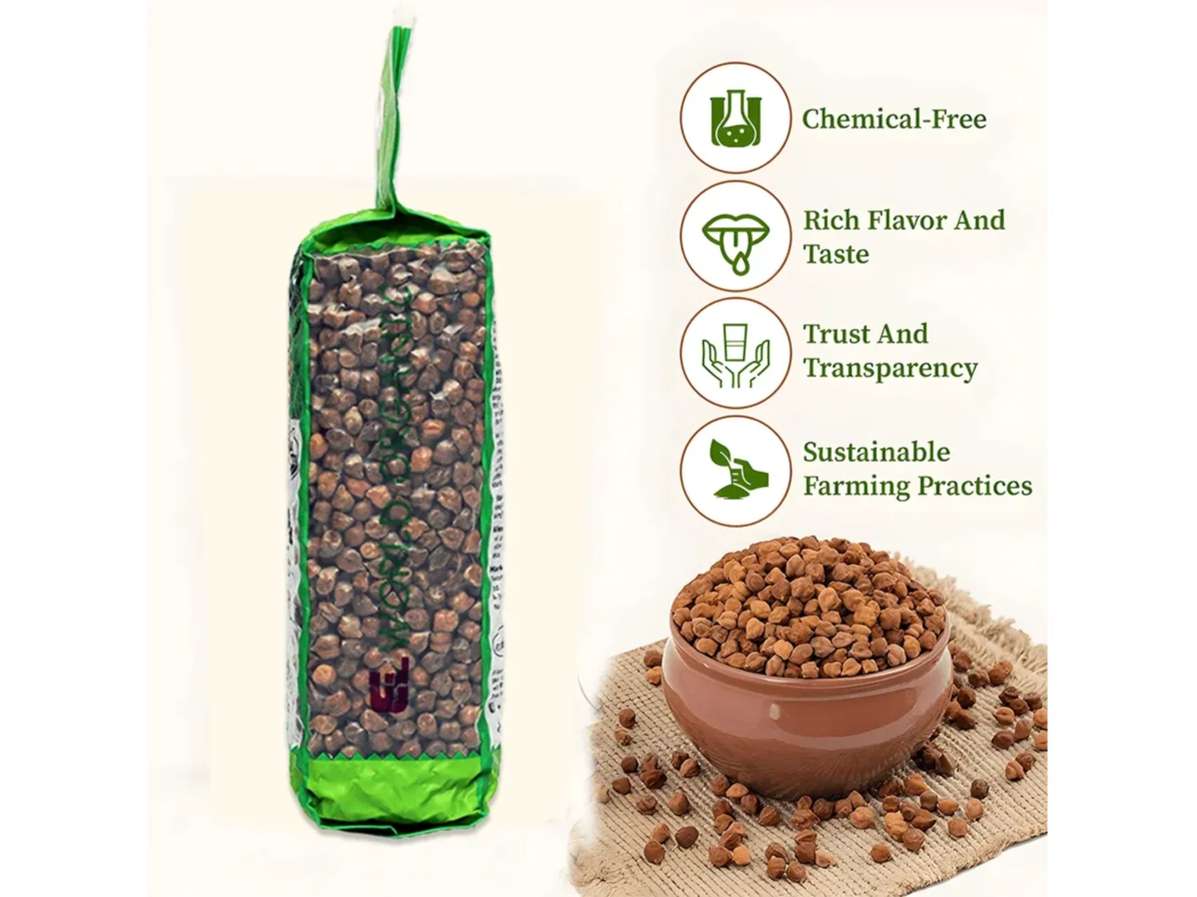 Elworld Agro & Organic Food Products Chana Whole 500g view 2