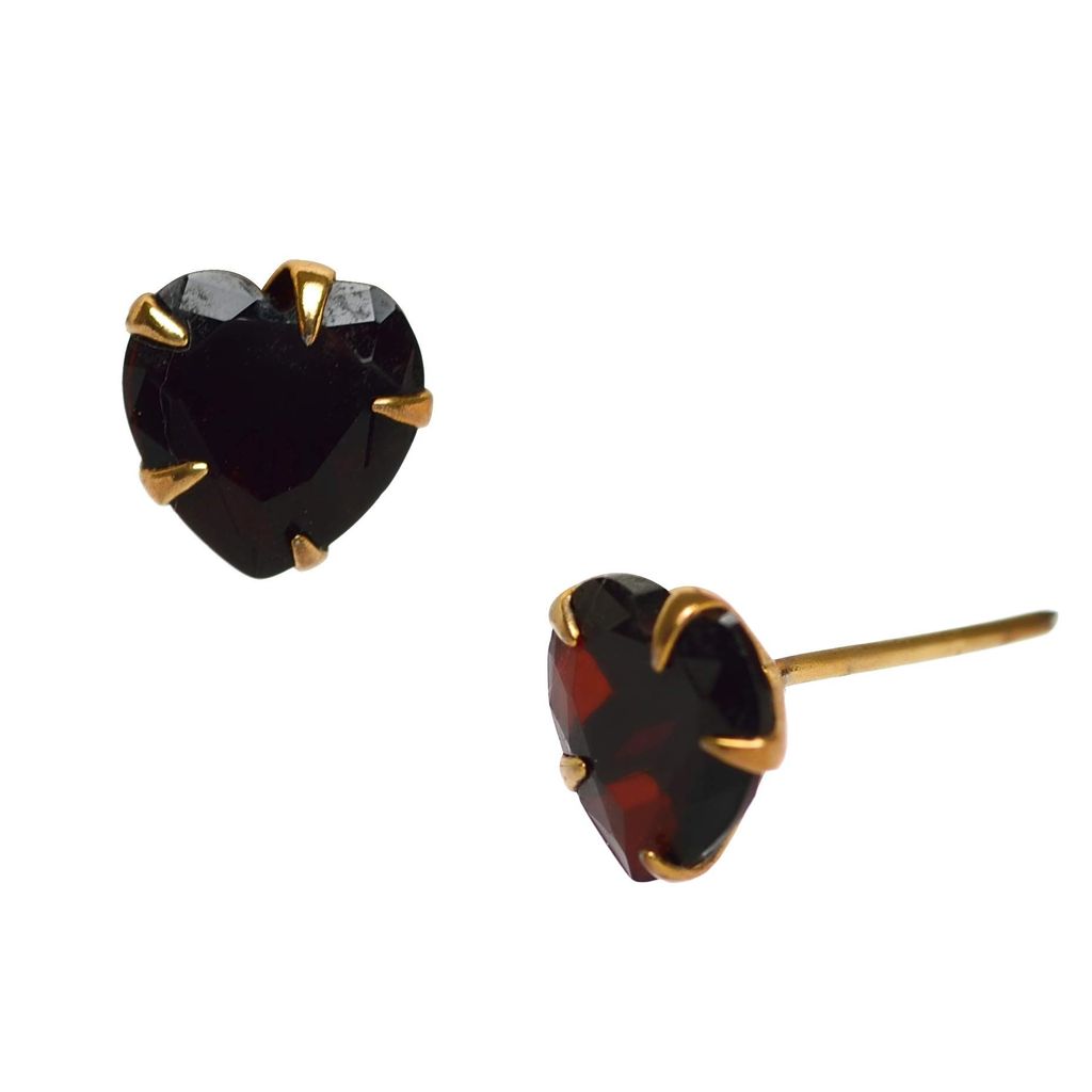 Aarohi13 heart shape crystal earring for women and girl view 2