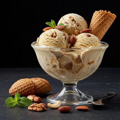 Golden Nuts Ice Cream