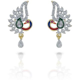 Hetprit Brass Gold Plated Pendent Set For Woman view 2