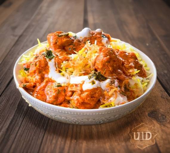 Butter Chicken Biryani