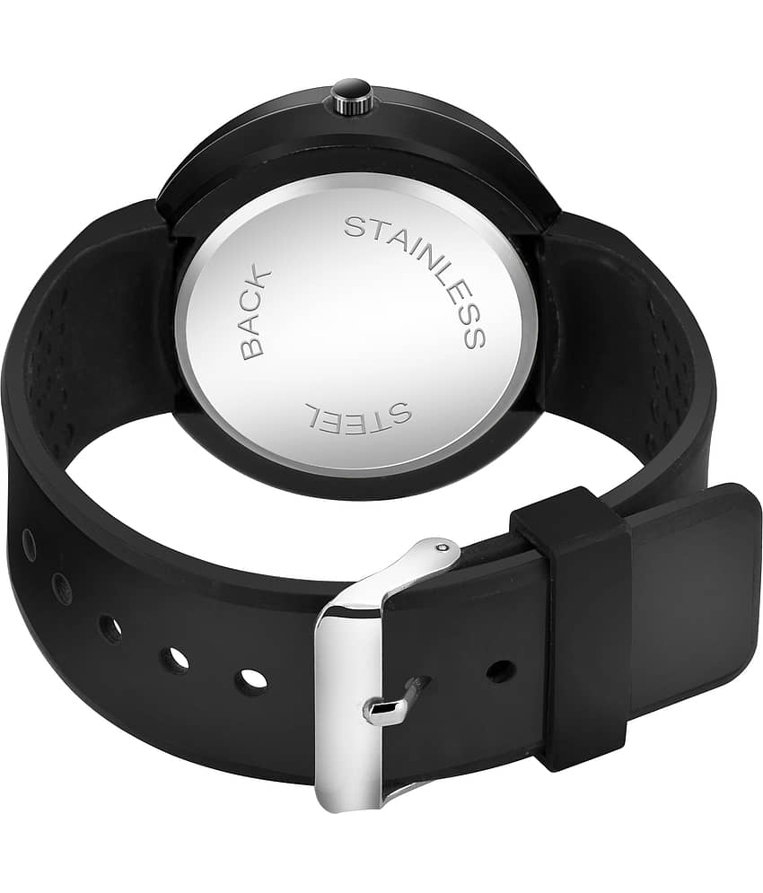 Trex Black Silicon Analog Men's Watch view 2