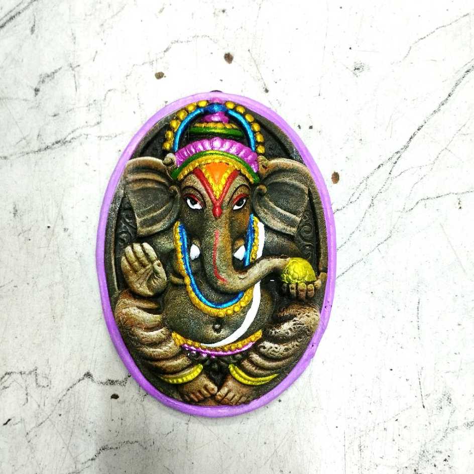 Ganapathy Wall Hanging 18 Cm Top Products view 2