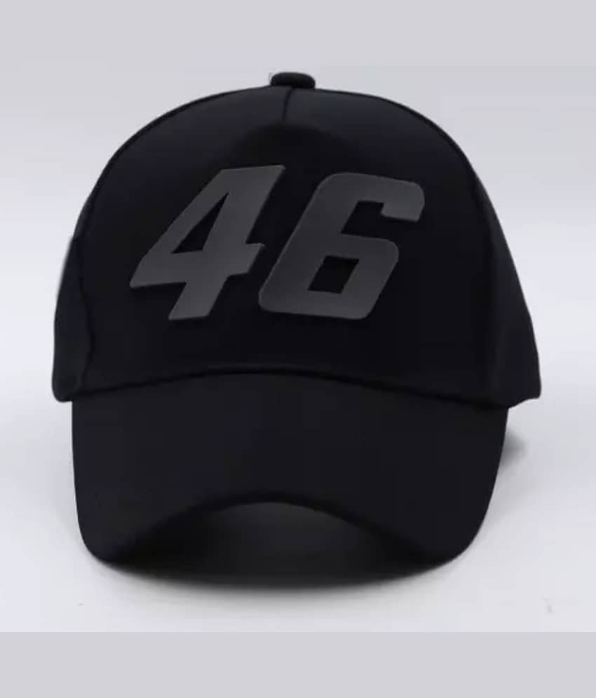 Bolax Pack of 1 Cotton Blend Men's Cap ( Black )