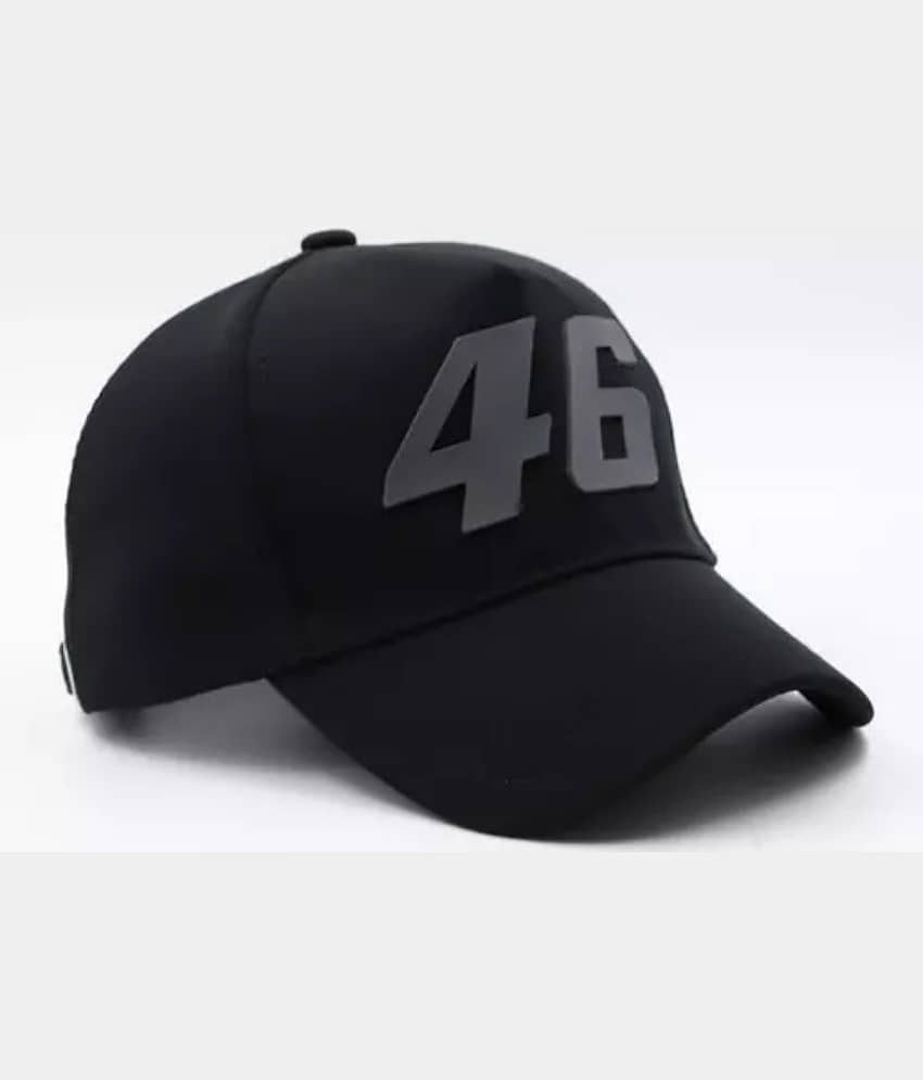 Bolax Pack of 1 Cotton Blend Men's Cap ( Black ) view 2