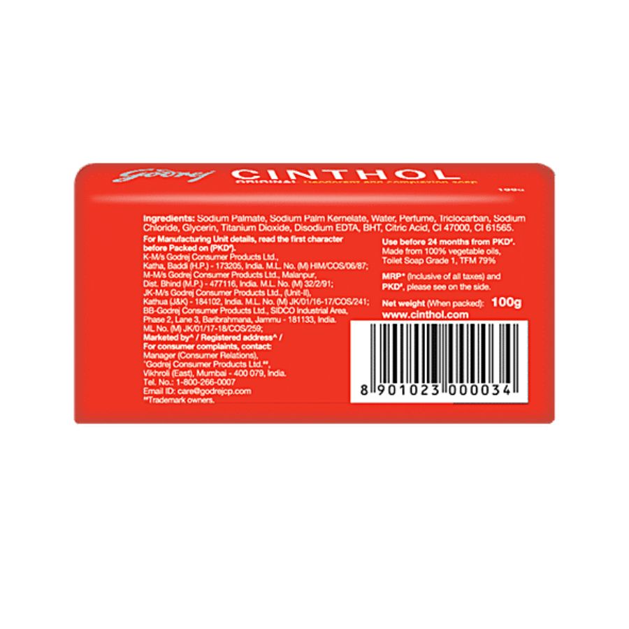 Cinthol Original 100 Gms view 2