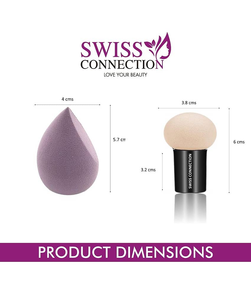 Swiss Connection Sponge High Density-Multipurpose Face 80 g Pack of 2 view 2