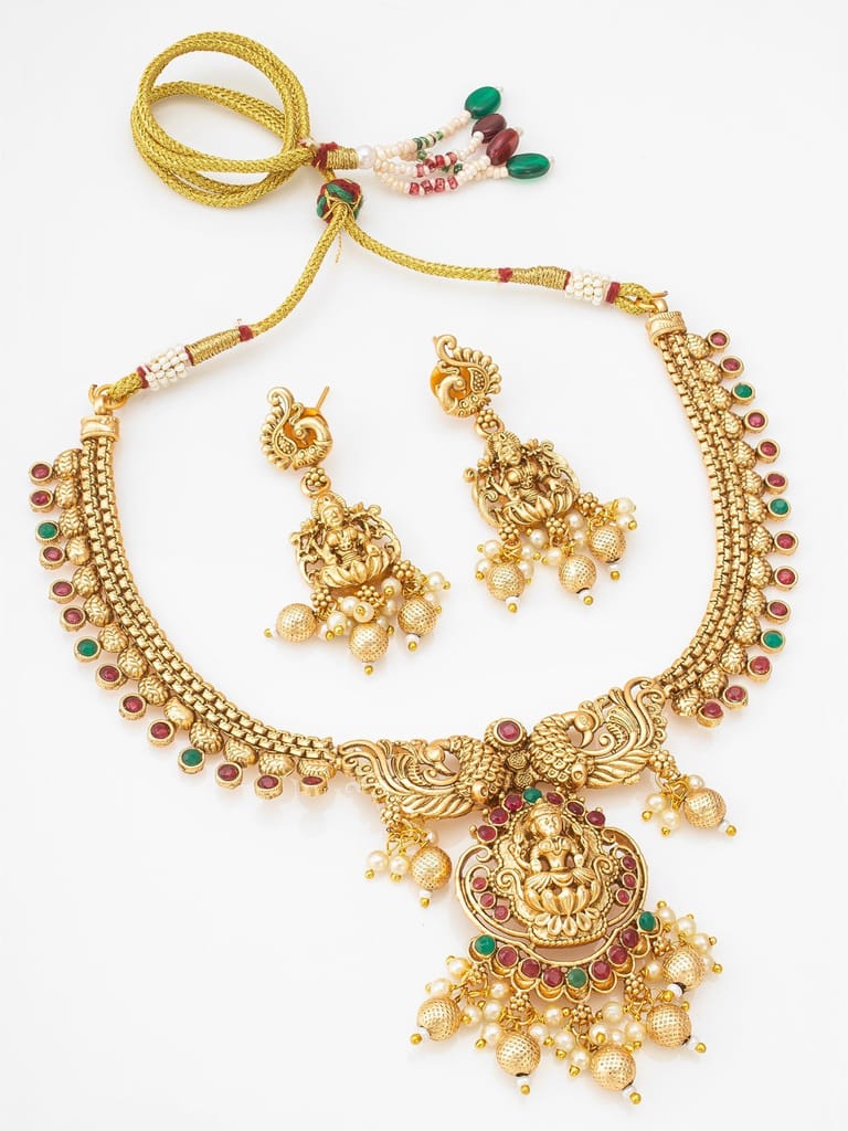 Morison Delicate Gold Necklace and Earrings A Symphony of Grace view 2