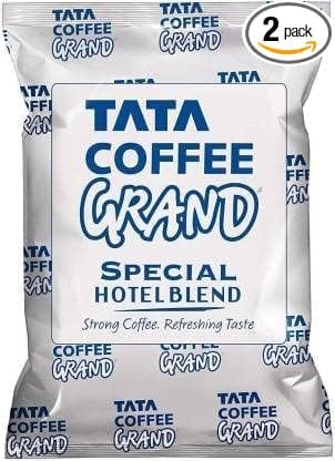 Tata Coffee Grand| Strong Coffee| Super Saver Pack| 200 Gm Each| Pack of 2| 400 Gm view 2