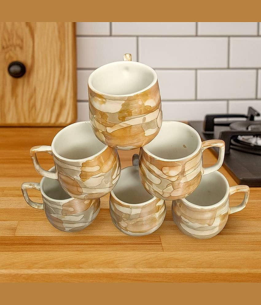 Love Unlimited Solid Bone China Tea Cup 150 ml ( Pack of 6 ) view 2