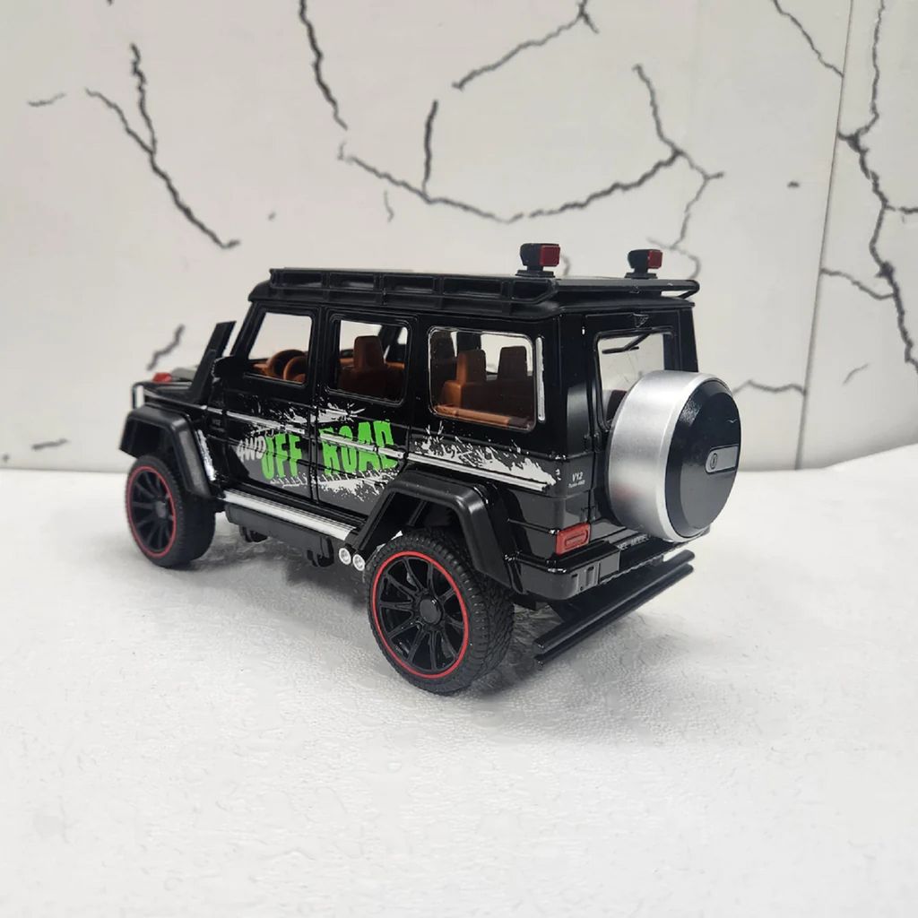 KTRS ENTERPRISE G Wagon OffRoad Black Metal Diecast Car 1:24 view 2