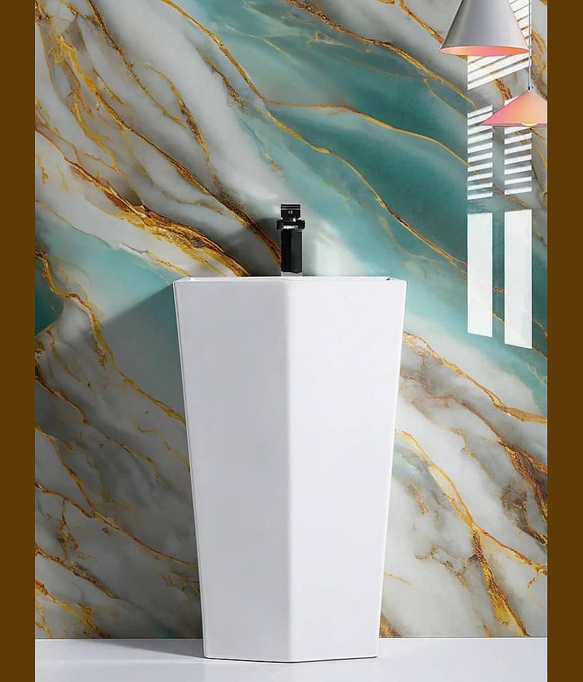 Theos Floral Wallpaper ( 60 x 200 ) cm ( Pack of 2 ) view 2