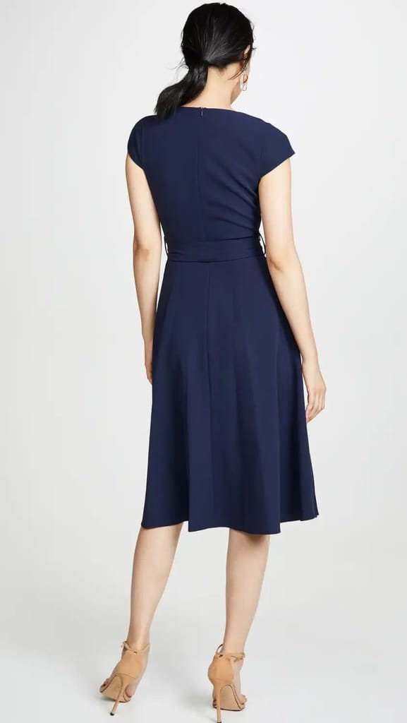 Elchic Timeless Versatile Thigh-High Slit Midi Dress view 2