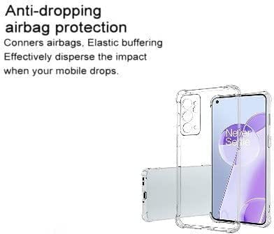 Faircost Back Cover for OnePlus 9RT 5G Shockproof (Silicon| Transparent) view 2