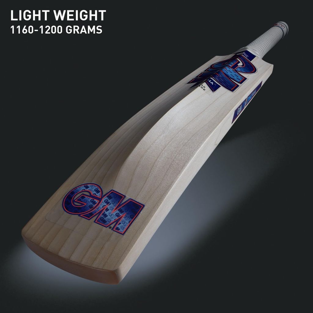 TEKNAXO | GM Mana 606 English Willow Cricket Bat, Size - Harrow view 2