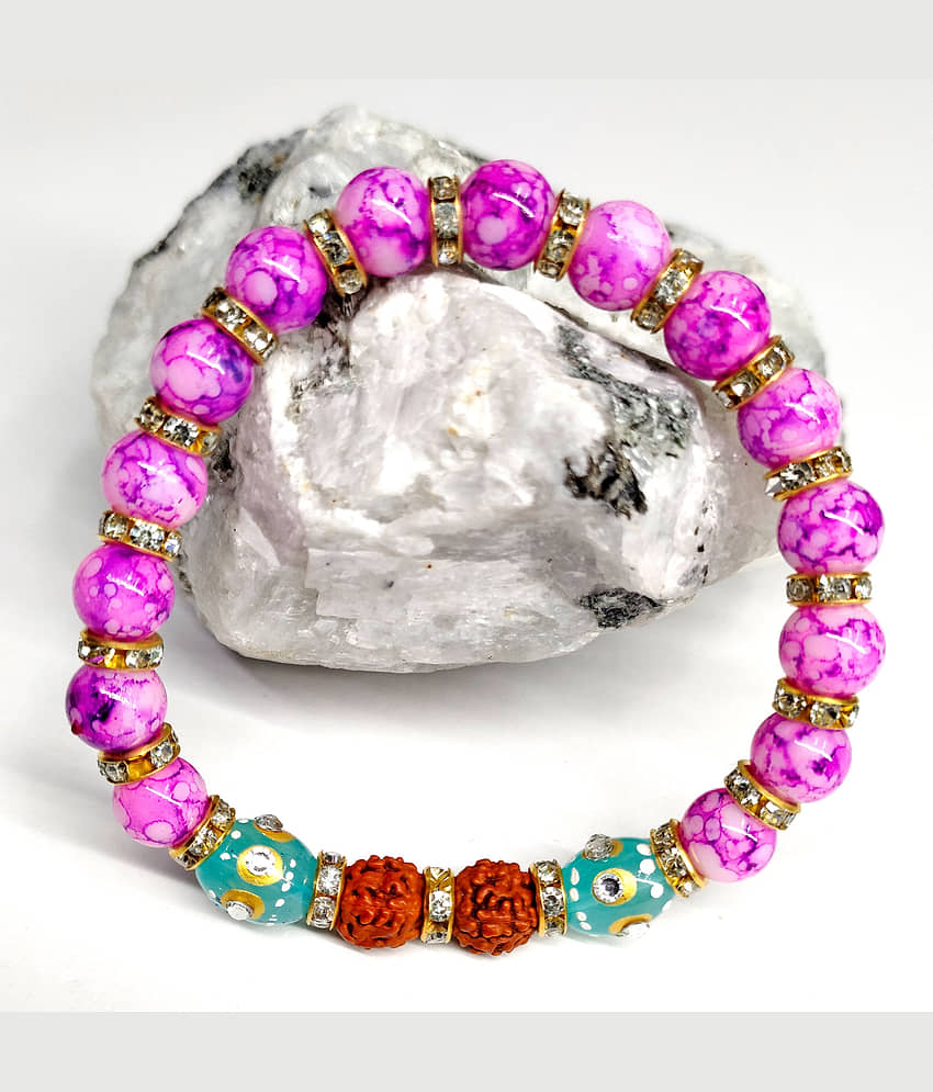 DAIVYA WELLNESS - Pink Bracelet ( Pack of 1 ) view 2