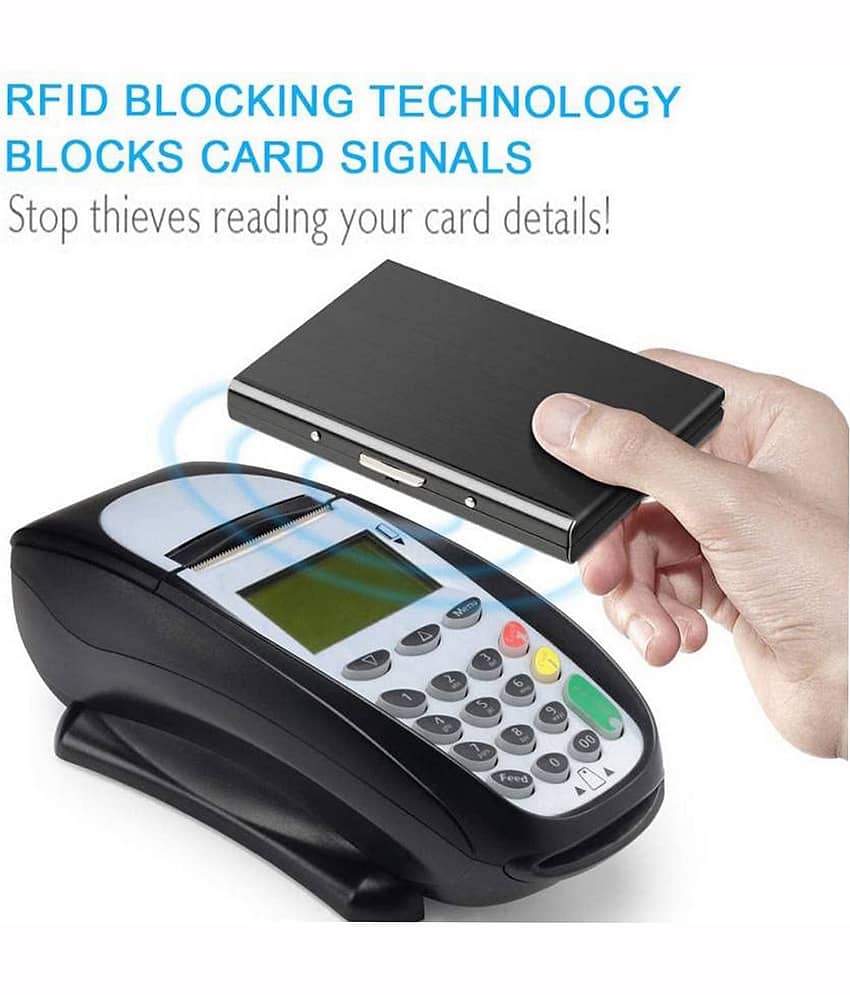 UJJi Aluminium Card Holder ( Pack 1 ) view 2