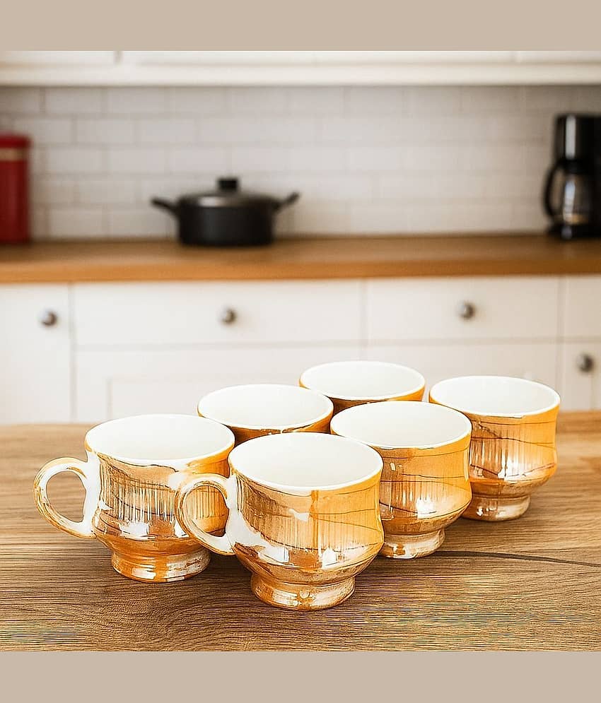Love Unlimited Solid Bone China Tea Cup 150 ml ( Pack of 6 ) view 2