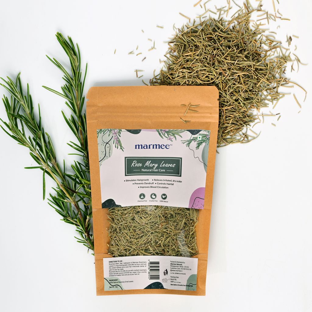 Marmee Rosemary Leaves – 100% Natural Hair Growth & Scalp Care Solution view 2