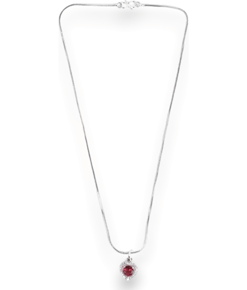 AKLINA Silver Pendant set ( Pack of 1 ) view 2