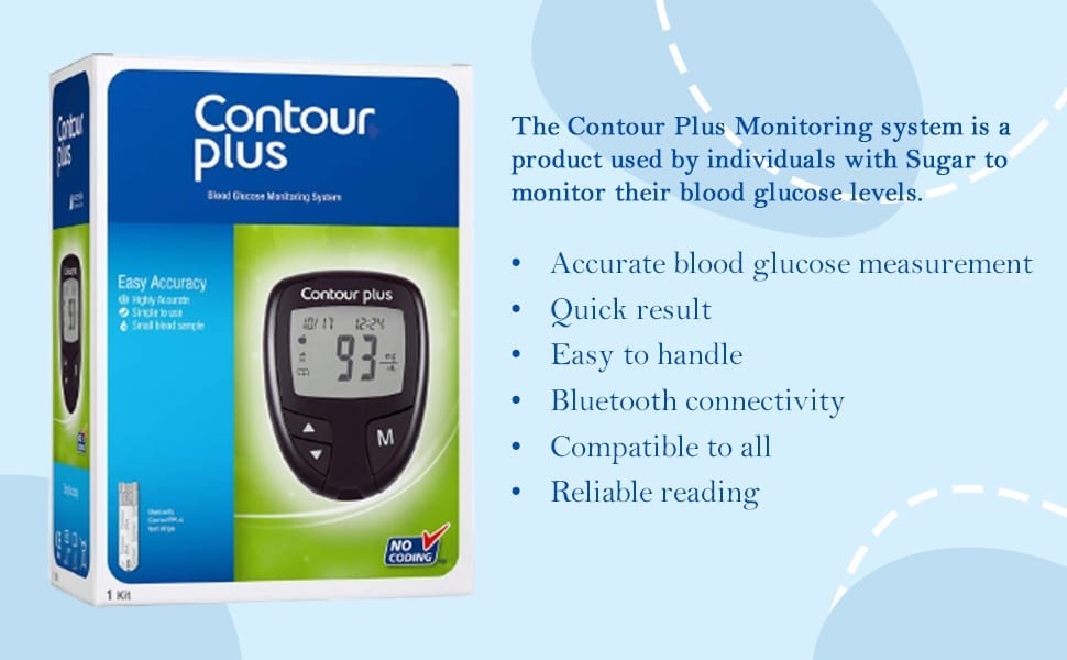 Contour Plus Meter With 25 Free Test Strips view 2