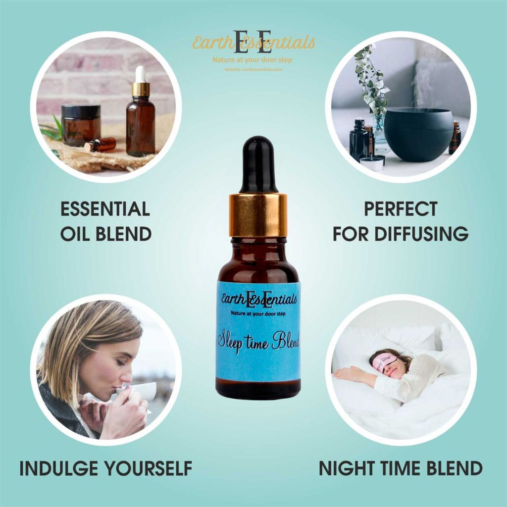 Sleep Time Blend aromatherapy for sleep aid 15 ml view 2