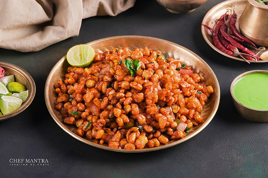 Crispy chilli corn