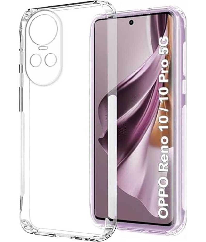 Case Vault Covers - Silicon Soft cases Compatible For Silicon Oppo Reno 10 Pro ( Pack of 1 )