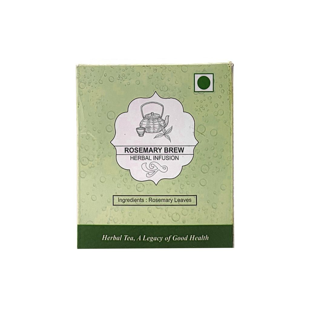 Rosemary green tea view 2