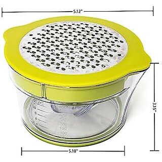 Lemon Juicer Hand Juicer Citrus Squeezer 4 In 1 Multi-Function Manual Juicer with Multi-Size Reamers and Measuring Cup view 2