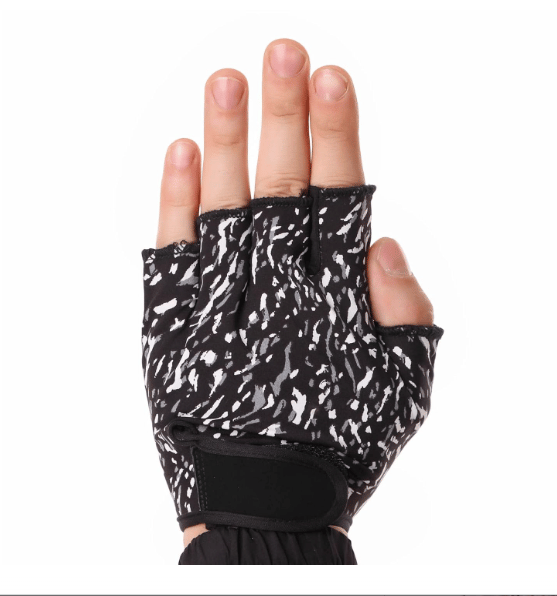 JUST JUNKIES Biker Cycling Gym Glove (MESH, Stretchable) (Large) Sun Protection Dustproof Hand Socks Sunblock Gloves UV Protection for Mens and Boys view 2