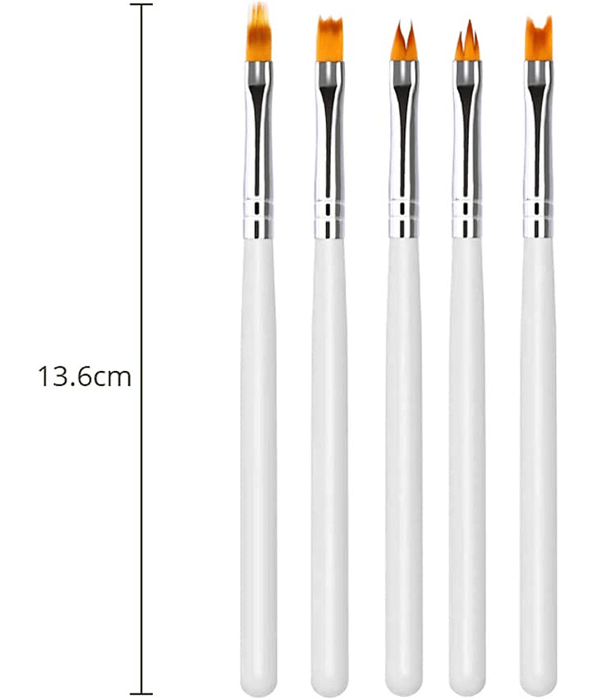 Cameleon 5PC Flower Brush Shaded Nails 3 g view 2