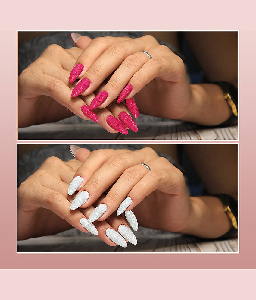Posh - Grape Glossy Nail Polish ( Pack of 2 ) view 2