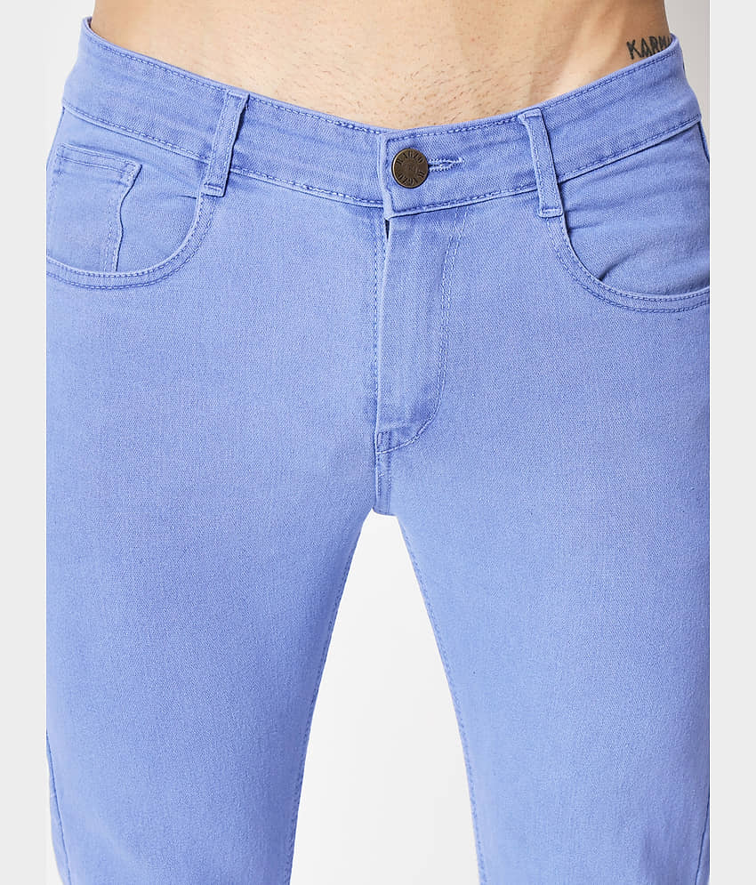 RAGZO - Blue Denim Slim Fit Men's Jeans ( Pack of 1 ) view 2