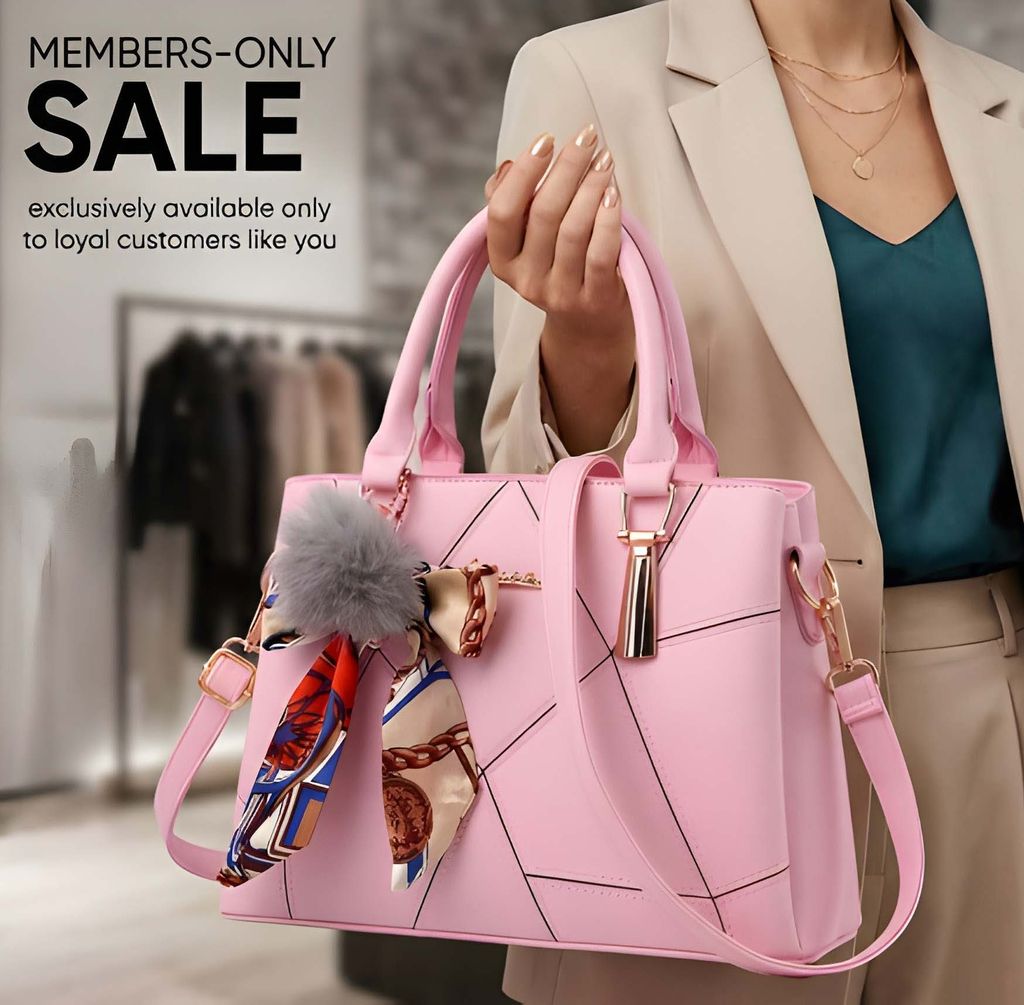 Modern Women PU Leather Tote Bag | Luxury Elegant Handbag | Stylish Shoulder Purse for Work, Party & Travel view 2