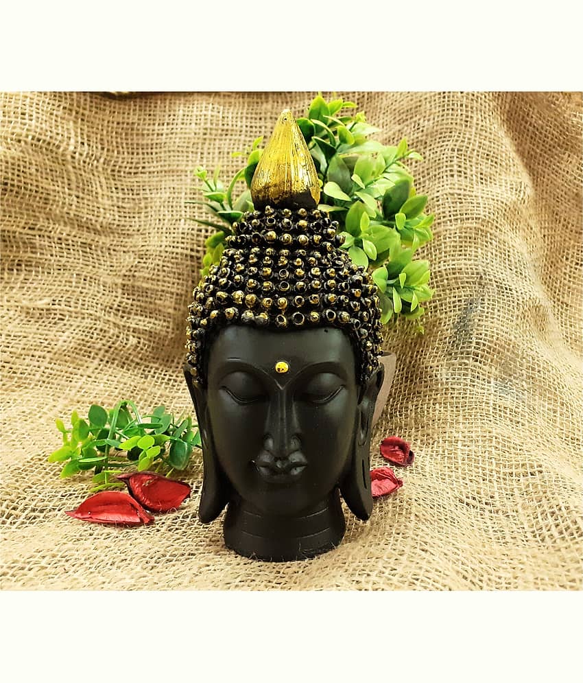 AFTERSTITCH gautam buddha Choti idol staute for home office table decor vastu Showpiece 17 cm (Pack of 4) view 2