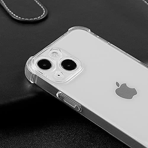 Faircost for iPhone 13 Mini Back Cover Shockproof (Silicon| Transparent) view 2