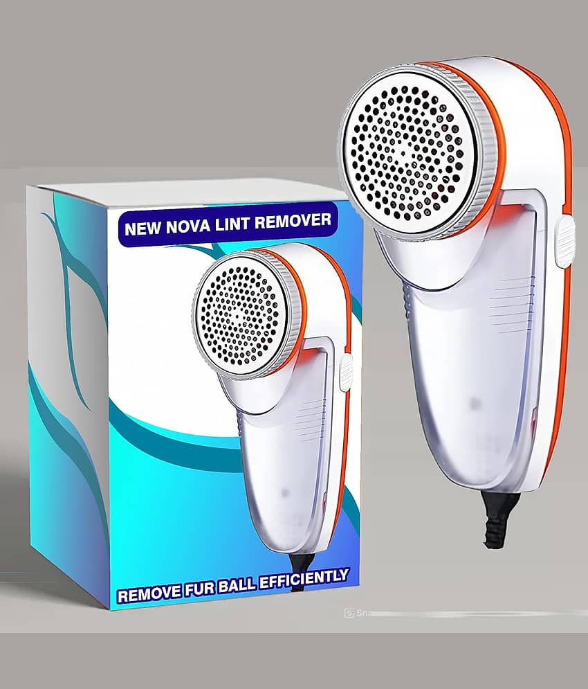 Electric Lint Remover and Fabric Shaver | Powerful Clothes Defuzzer for Sweaters, Blankets, Wool, Cotton, and Upholstery | Rechargeable, Portable, Easy to Clean, Gentle Yet Effective Fabric Care Tool view 2